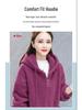 Women's Six-Color Teddy Fleece Hoodie: Korean Style, Plus-Size, Thick Autumn/Winter Cardigan