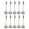 10 Pcs Table Number Holders Place Card Holders with Clips Photo Stand Picture Holders for Presenting Greeting Cards