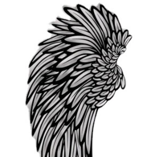 Angel Wing Ornament Iron Art Decorative Light-up/Lightless Style Wall Art Sculpture Hanging Decor Holiday Gift