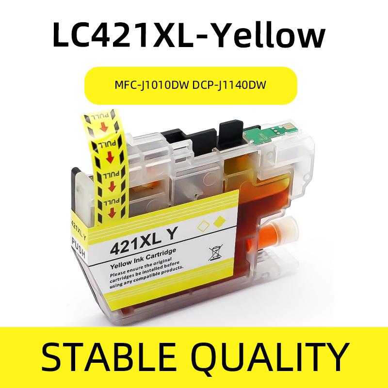 Чернильный картридж LC421XL, для принтера Brother DCP-J1050DW MFC-J1010DW DCP-J1140DW