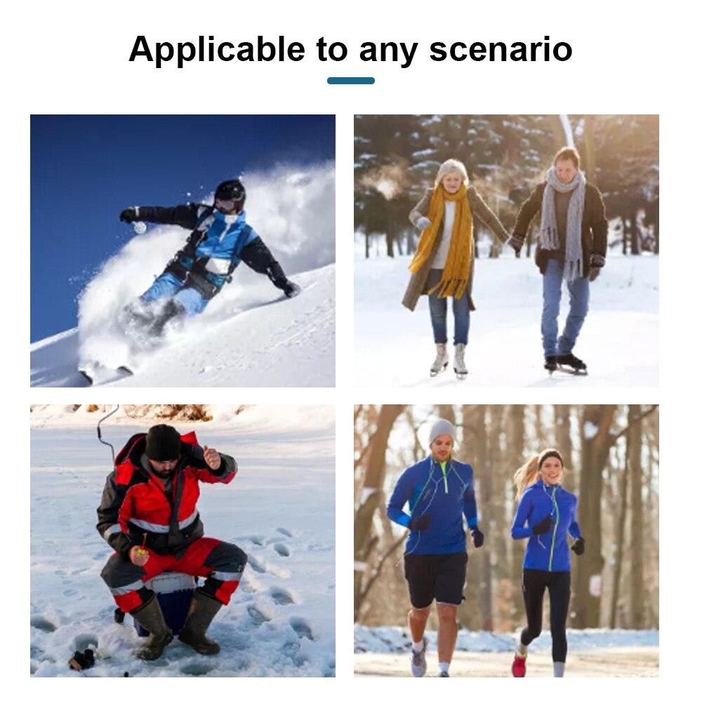 Теплая зимняя шапка-череп, мягкая флисовая шапка, толстая ветрозащитная шапка, уличная шапка-бини, лыжная шапка унисекс, подходит для унисекс, 1 шт.