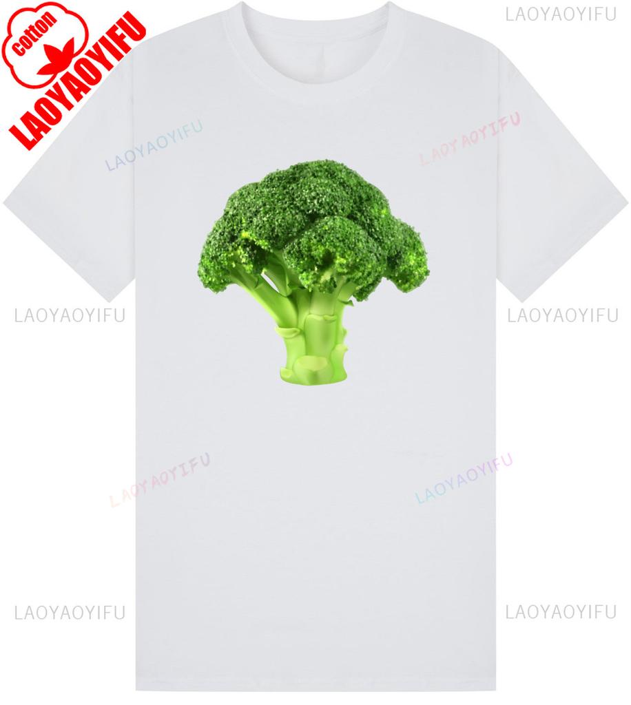 Simplicity Broccoli Tshirt Unisex Unisex Unisex Vegetable Funny Cotton Graphic T Shirts Fashion Streetwear Tops Tee Camisetas