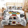 Frie Tv Funny Anime Casal All Season Duvet Cover Comforter Beding Sets Soft Quilt Cover And Pillowcases Single/Double/Queen/King