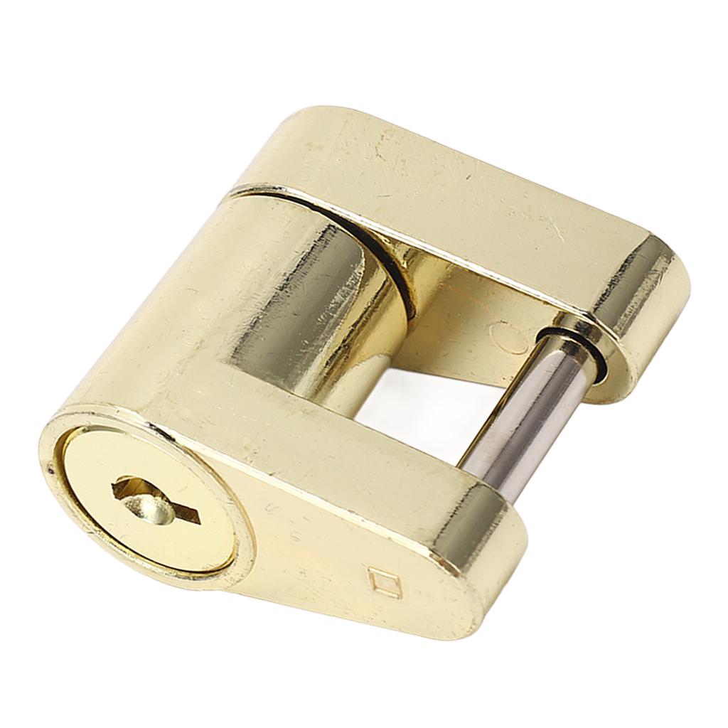 Trailer Tongue Coupler Lock Heavy Duty Anti Theft Versatile Coupler Lock for RVS Trucks Toolbox