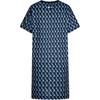 New MLB Base Logo Dress Women's Blue 31OPM1031-07N