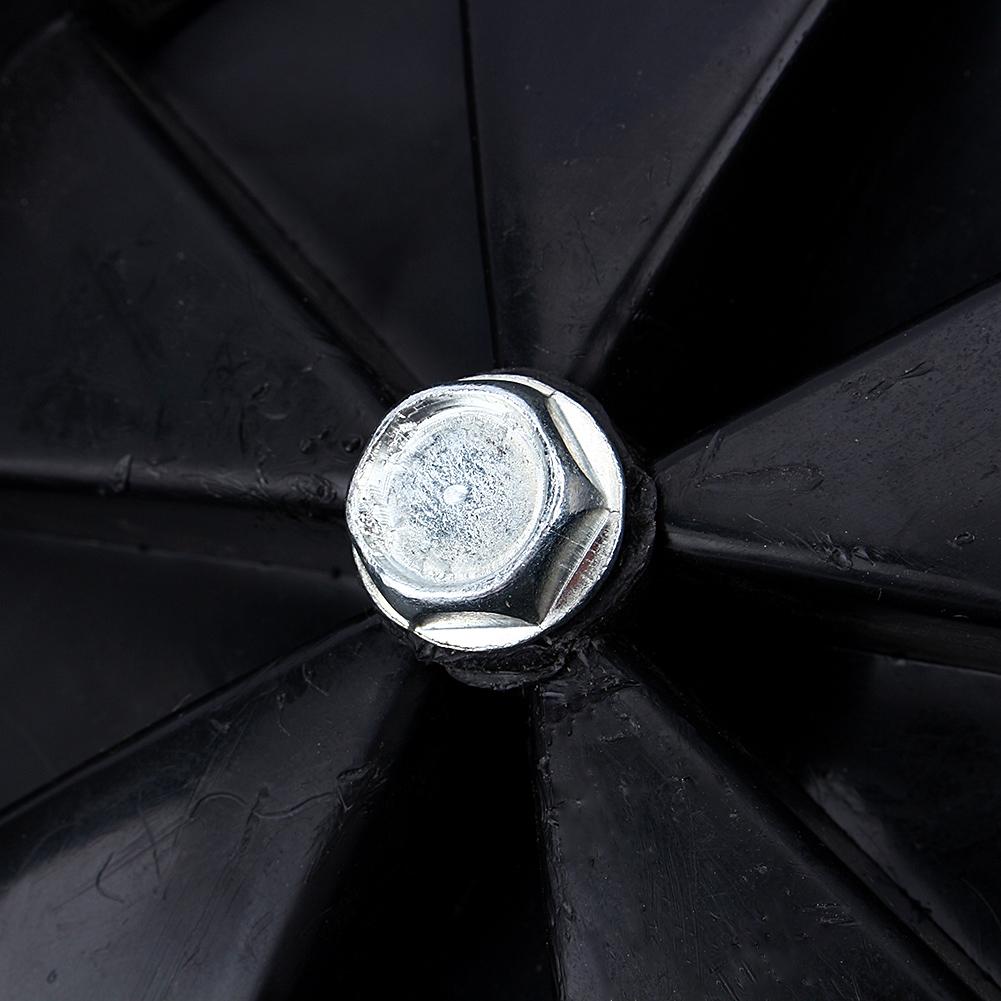 2Pcs Adjustable Training Side Wheels Stabilizer for Children 12-20" Bicycle Balance(black)