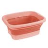 Yousheng Foldable Wash Basin Plastic Portable Pool Foot Bath Basin Kitchen Fruit Vegetable Washing Basin Footbath Tub Camping Laundry Car Wash Basin
