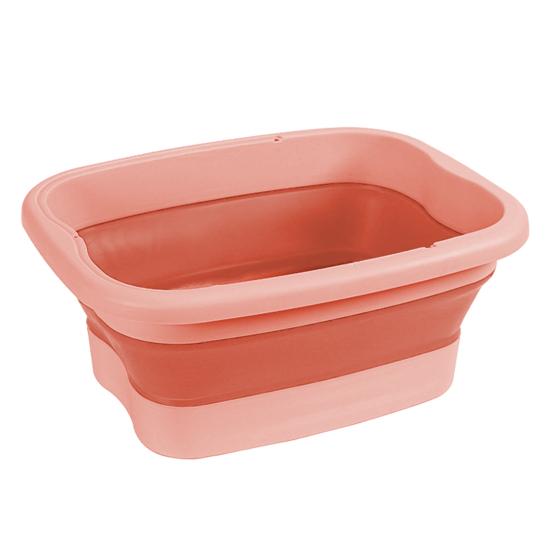 Yousheng Foldable Wash Basin Plastic Portable Pool Foot Bath Basin Kitchen Fruit Vegetable Washing Basin Footbath Tub Camping Laundry Car Wash Basin