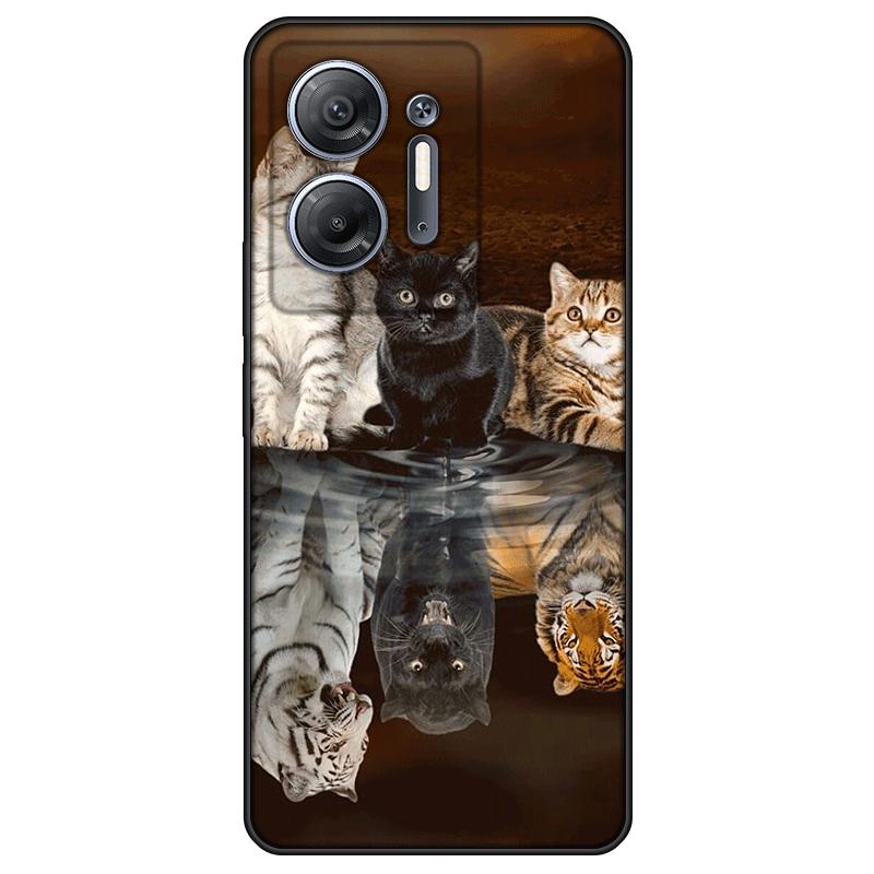 Для infinix Hot 30 5G корпус окрашенная задняя крышка из ТПУ infinix Hot 30 5G мягкий силиконовый чехол