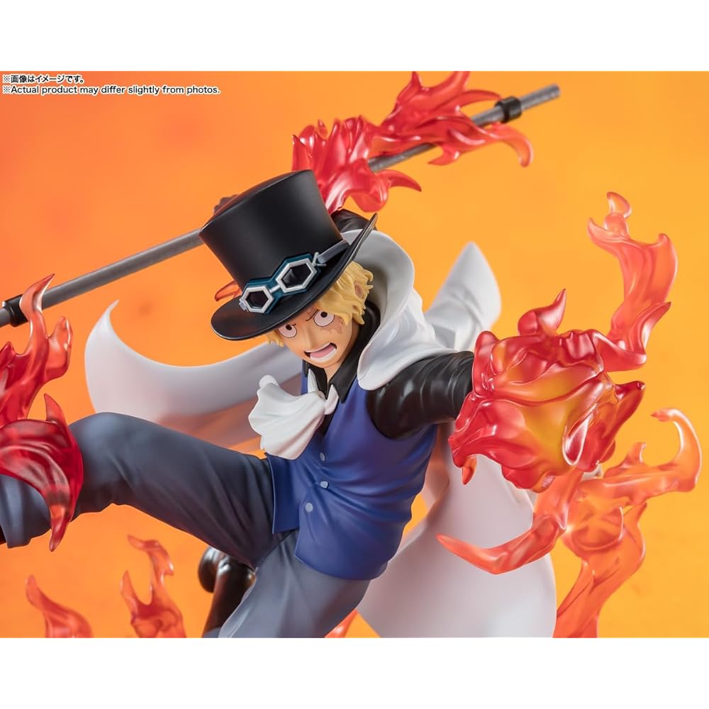 TAMASHII NATIONS Figuarts ZERO One Piece Сабо Огненный Кулак Фигурка 190 мм ПВХ АБС Окрашенная Коллекционная