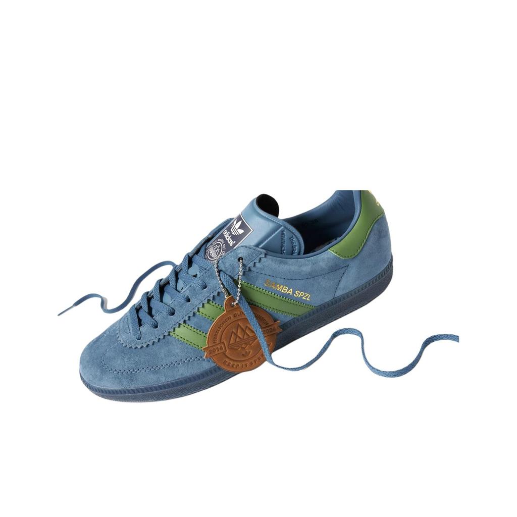 КОНЕЦ. x adidas Samba SPZL By The Sea Унисекс Кроссовки Синий Темно-синий IH9926