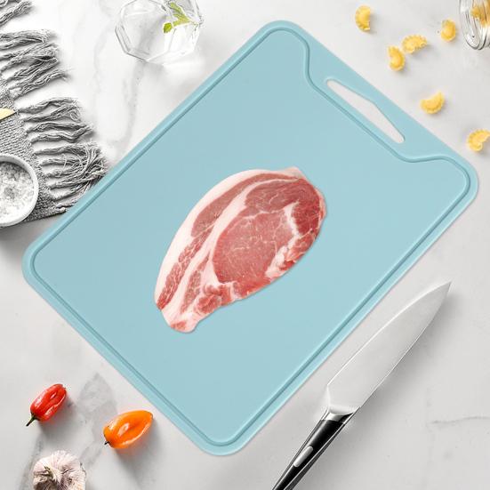 Силиконовый коврик для разделочной доски, складная двухсторонняя разделочная доска для овощей, нескользящие коврики для кемпинга с канавкой для сбора капель