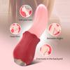 Имитация вибратора языка Женский клиторальный массажер Стимулирует пенис грудь язык облизывание Взрослый продукт