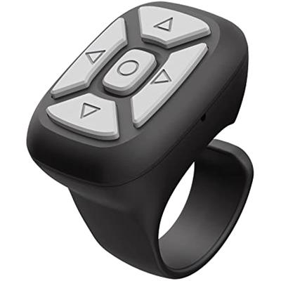 TIK TOK Пульт дистанционного управления мобильным телефоном Bluetooth Page Turner для OS 15.0 Android 8.0 или выше для iPhone/iPad/HarmonyOS