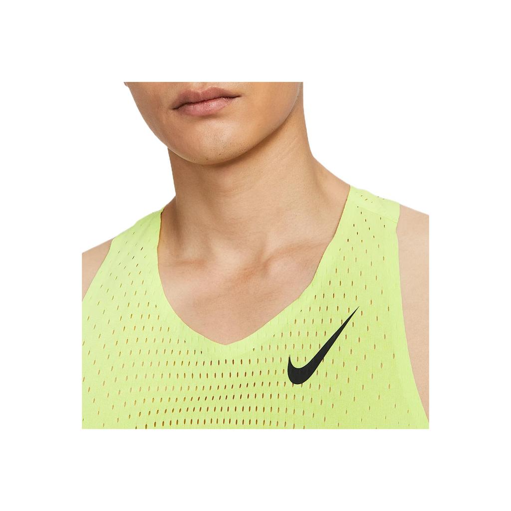Nike Aeroswift Dri-Fit Adv Однотонный Влагоотводящий Дышащий Минималистичная Мода Универсальная Удобная Майка Мужские Топы FN4232736