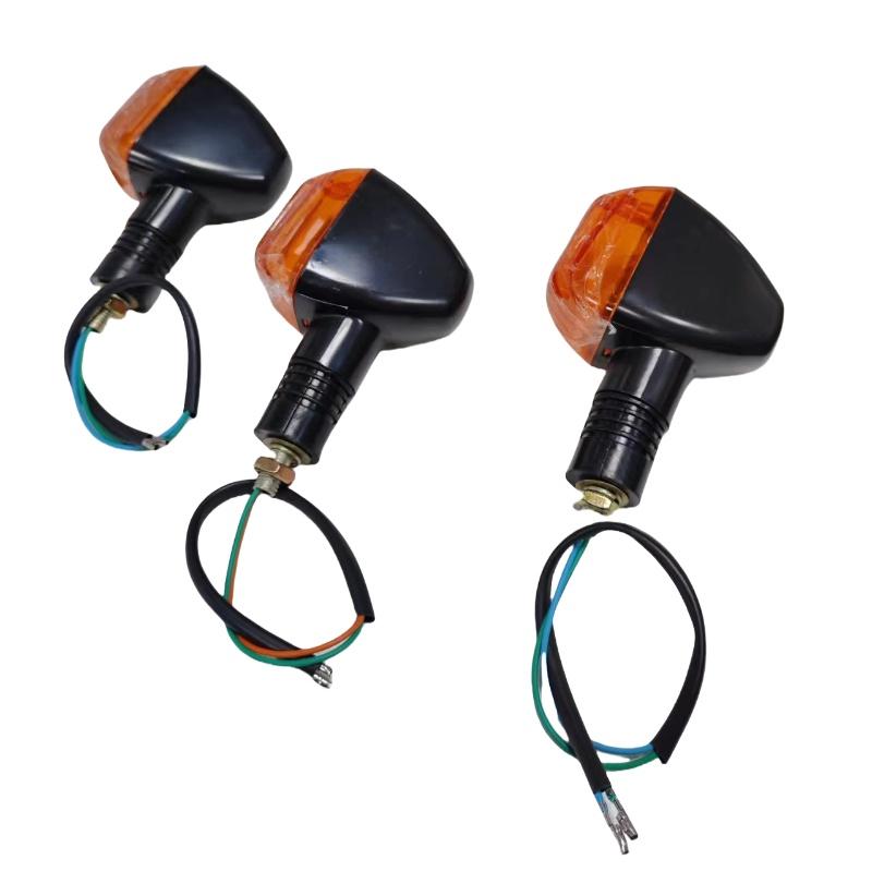 Универсальный мотоциклетный сигнал поворота для Haojue Suzuki Qjmotor GT125 EN125 HJ150 HJ125 Индикатор Мигалка Желтый Указатель