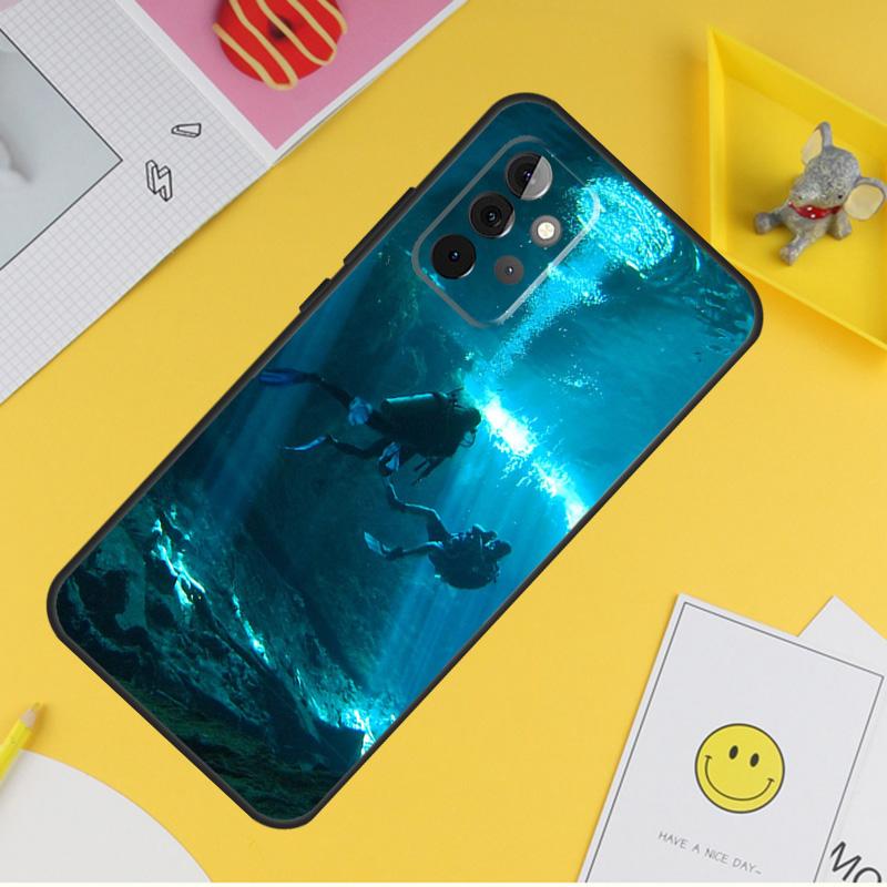 Scuba Diving For Samsung Galaxy A14 A34 A54 A12 A32 A52 A51 A71 A53 A33 A13 A15 A25 A35 A55 Phone Case