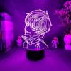 SCSYV Inumaki Toge 3D Anime Figure Night Light New Acrylic Lighting Jujutsu Kaisen LED Holiday Atmosphere Gift Otaku Lamp Lamp