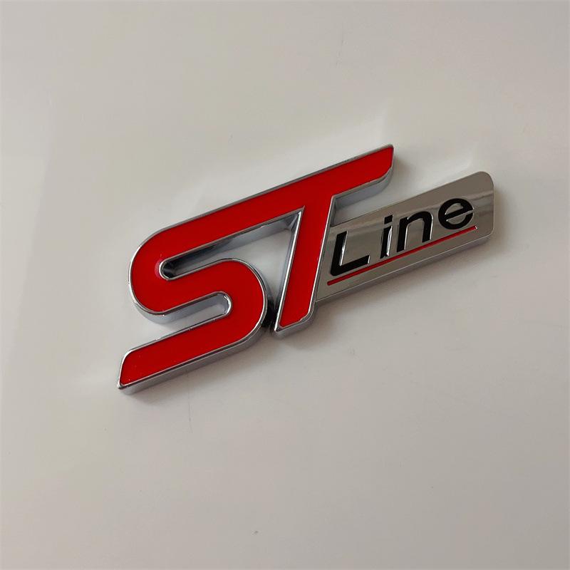 Ford Escape ST Sport Металлическая эмблема задней двери кузова STline Наклейка на автомобиль
