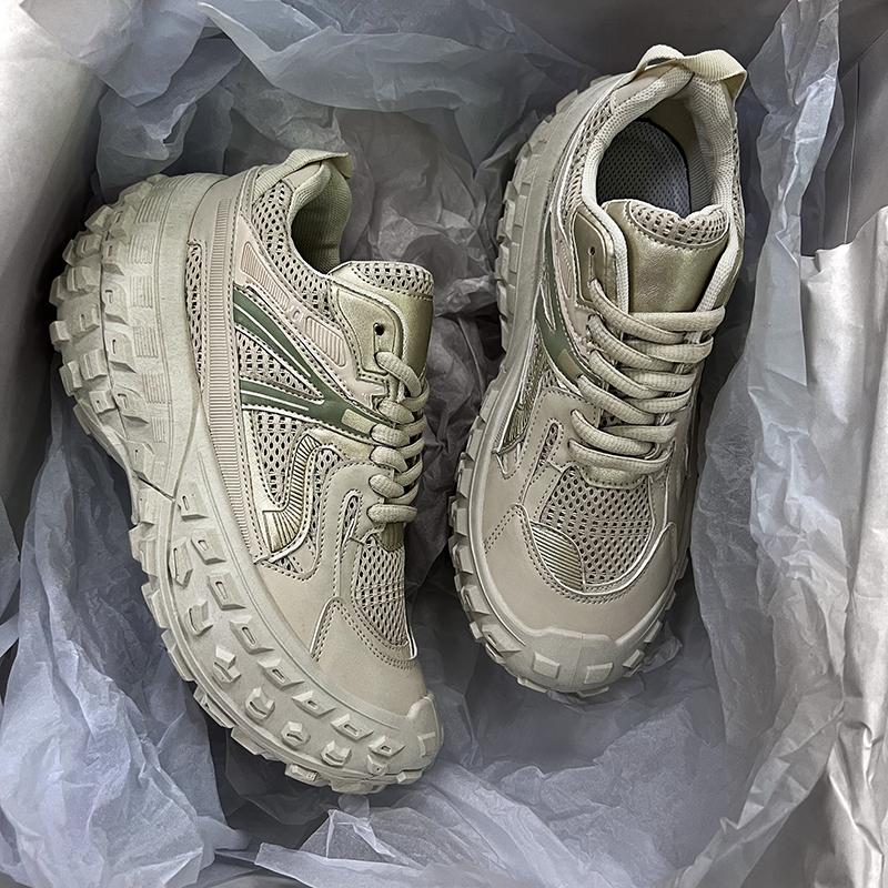 Модные кожаные толстые массивные кроссовки для папы, роскошные женские и женские прогулочные туфли на шинах, повседневная обувь 2024 года, дизайнерская вулканизированная брендовая женская обувь