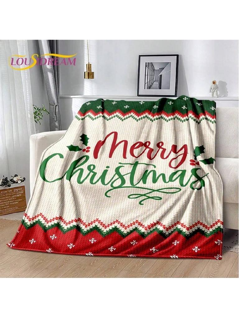 Christmas-S-Green-S-Grinched Blanket Flannel Summer Portable Super Soft Throw Blanket For Sofa Couch Plush Thin Quilt