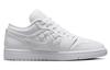 Air Jordan 1 Low Triple White Стеганые Женские DB6480-100
