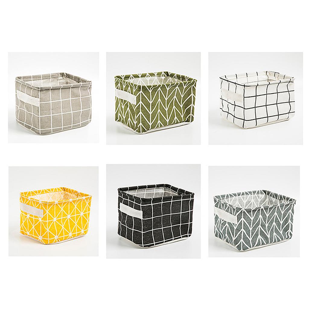 Домашнее хранение, складная настольная коробка для хранения нижнего белья, корзина для хранения