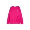 Nike Letter Crew Neck Pullover Sweatshirt Men Sweatshirt Raspberry-Red White BV2667-615