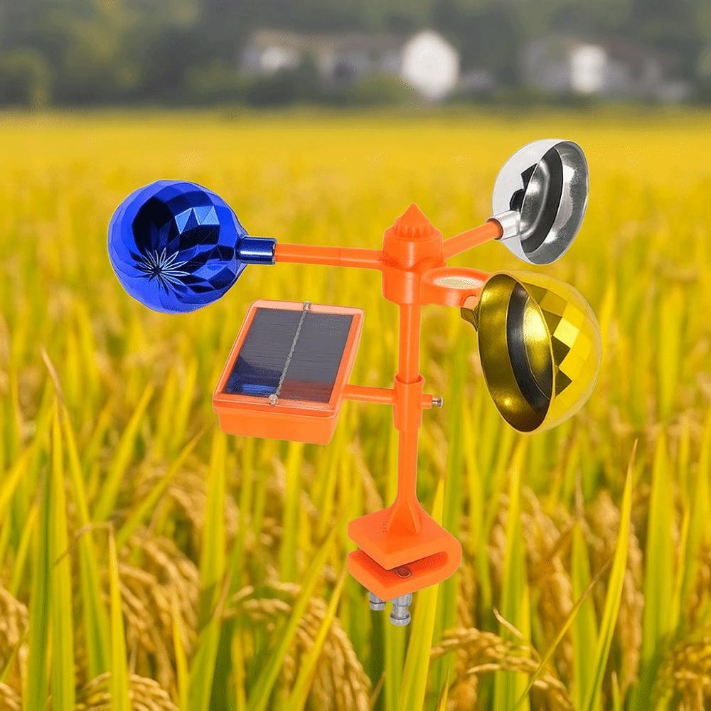 Weatherproof Bird Repellent Devices Outdoor Solar Powered Bird Chasing Artifact  Farm Orchard