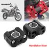 For Honda TRANSALP XL 600 650 700 V XL700V XL650V CNC Aluminum 22mm 28mm Handlebar Risers Adapter Off Road Motorcycle Bar Clamps