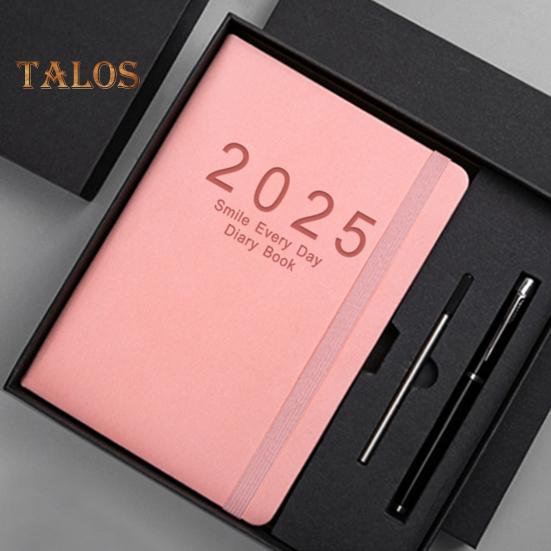 Ежедневник 2025 г. Одна страница в день Янв-Дек A5 Ежедневник 2025 Ежедневник Ежемесячные вкладки Твердый переплет 2025 Почасовая книга встреч