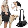 Anti-slip Handle Dog Lifting Harness Adjustable Support Recovery Sling Pet Walking Aid Straps  Old