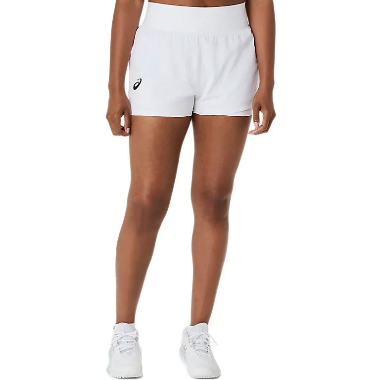 Asics Womatch Быстросохнущие Дышащие Спортивные Шорты на Шнуровке Женские шорты 2042A433-100
