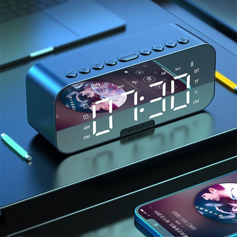 LED Digital Display Small Digital Clock Reminder Electronic Alarm Clock Kitchen Gadget