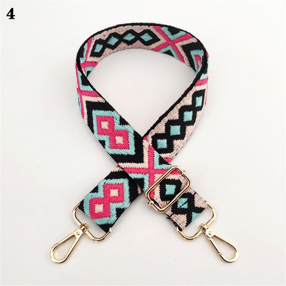 130cm Bag Accessories Wide Adjustable Bag Belt Strap for Handbags Jacquard Bag Strap Extender