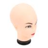 Женская лысая голова манекена из ПВХ для париков, обучения изготовлению шляп, очков, дисплея, профессиональной косметики