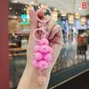 Cartoon Animal Kapibala Chick Key Chain Pvc Cute Pet Paradise Keychain Backpack Pendant Keyring For Children Women Gifts