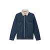 Levis Faux Shearling Lined Denim Jacket Unisex Jackets Blue 79129-0013