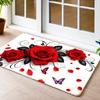 1pc Modern Braided Rug Suitable for Indoor/Outdoor Use, Machine-Washable with Braided Mat, Rectangular Entryway Rug Suitable f