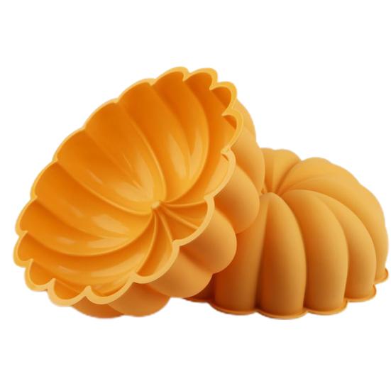 Форма для торта с тыквой на Хэллоуин, легко снимается с антипригарным покрытием, удобна в очистке, пищевая кухонная силиконовая форма для торта