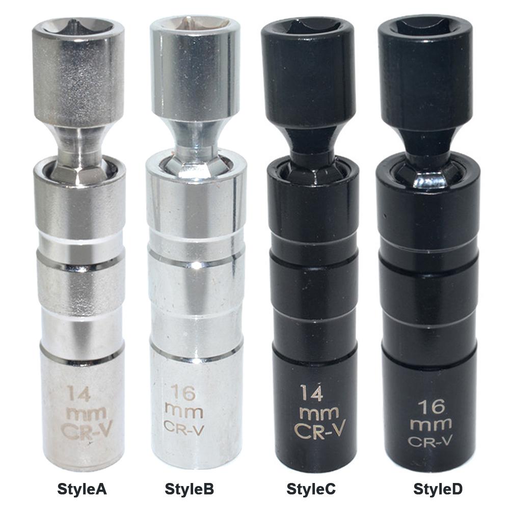 14 мм 16 мм адаптер для торцевого ключа свечи зажигания 12-точечный 3/8-дюймовый приводной поворотный инструмент для снятия торцевой головки адаптер для автомобильного инструмента для ремонта