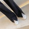 WTEMPO Женские джинсы Split High Loose Casual Washed Denim Straight Long Wide Leg Брюки