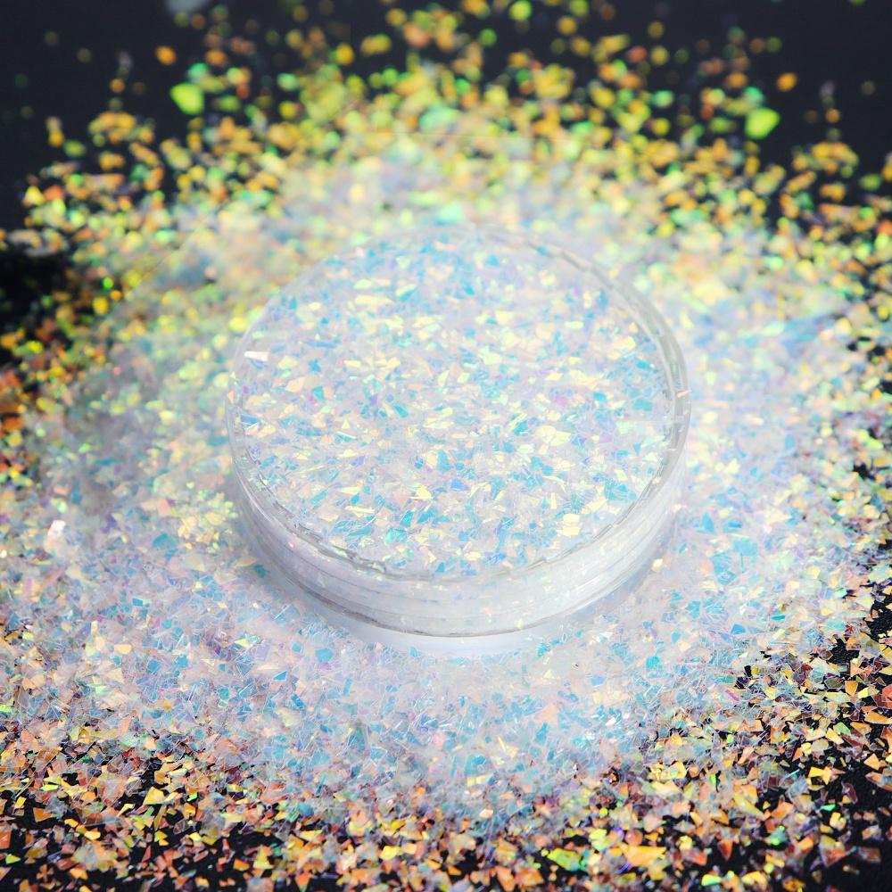 Mermaid Sequins Glitter Nail Accessories Shiny Irregular Fine Pieces for Gel Nail Tips Decoration Manicure Professional Supplies