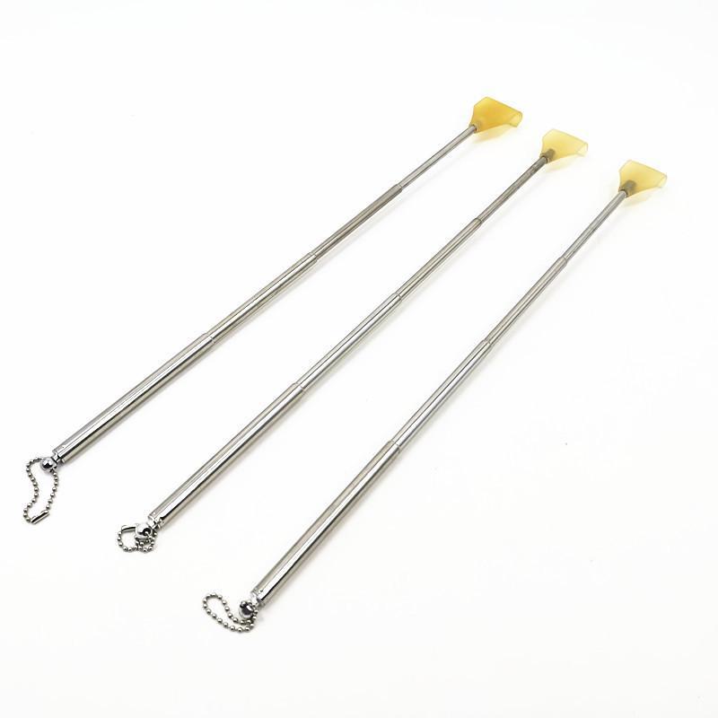 4-секционная телескопическая чесалка для спины из нержавеющей стали для пожилых людей