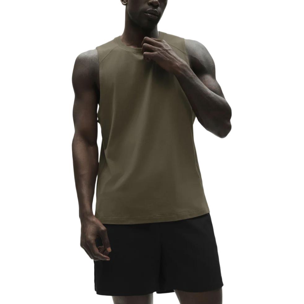 Alo Yoga Tank Tops Men's Crew Neck Moderate Other M2073R