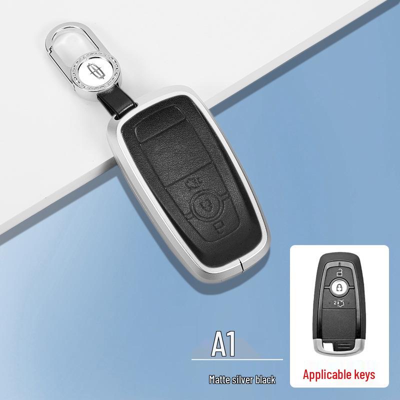 Защитный чехол для ключа премиум-класса для моделей Lincoln MKC, MKZ, MKX 2014-2017 годов - Дизайн унисекс