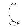 1X 23Cm 9" Iron Plant Stand Holder For Clear Glass Hanging Vase Home Decor