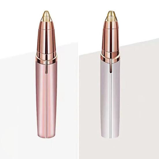 Триммер для бровей для женщин, безболезненное удаление волос на лице, перезаряжаемый точный формирователь бровей, инструменты для ухода за волосами на лице, губах, теле и ногах