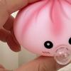 Мультяшная игрушка-пельмень для выдувания мыльных пузырей, паровой пирожок, сенсорная пищалка, фиджет-игрушка, средство для снятия стресса, инструмент для упражнений рук, релаксации