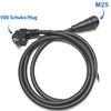 1.8m M25 AC Power Cable with VDE Schuko Plug
